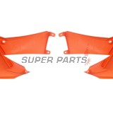 Μπροστινά πλαϊνά πλαστικά -POLISPORT- πορτοκαλί, KTM SX 85 2006-2012