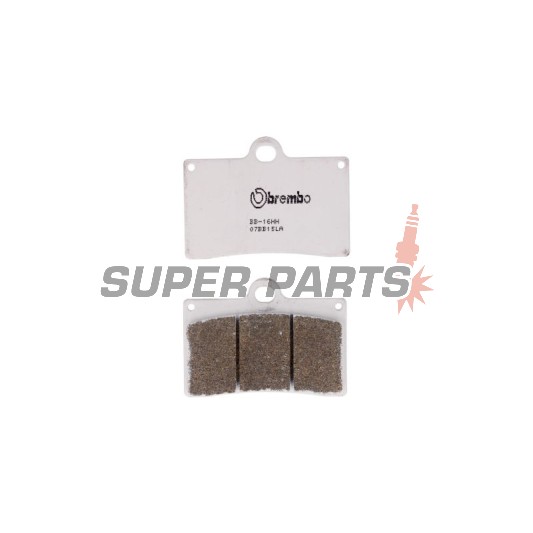 Τακάκια φρένων -BREMBO- 07BB15LA, Aprilia RS 250, Beta Euro, Jonathan, Cagiva Mito, Planet, Raptor, Ducati Monster, SS, 851, 888, 916, KTM Duke, SMC, SMR, Moto Guzzi California, V10, V11, MZ Skorpion, Sachs XTC, Yamaha SZR (1988-2007)