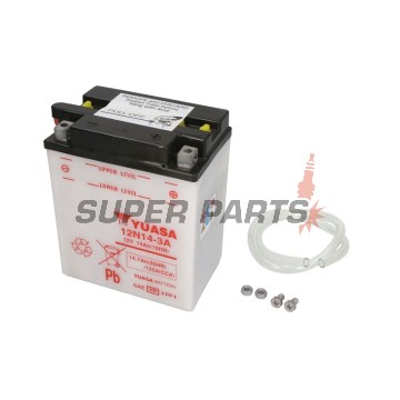 Μπαταρία -YUASA- 12N14-3A, 15Ah 12V