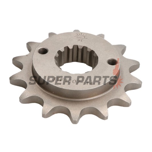 Μπροστινό γρανάζι -JT- JTF1307,14, 14 δόντια, Honda XR 650 1999-2007, Kawasaki ZX-6R 600 2002-2006, ZX-6RR 600 2003-2006