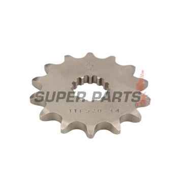 Μπροστινό γρανάζι -JT- JTF520,14, 14 δόντια, Cagiva Navigator 1000 2001-2005, Raptor 650 2001-2007, V-Raptor 650 2001-2007, Hyosung Comet 650 2006, 2010, GT 650 2004-2012, Kawasaki W 650 1999-2006, ZR 750 1991-1994, ZR-7 750 1999-2004