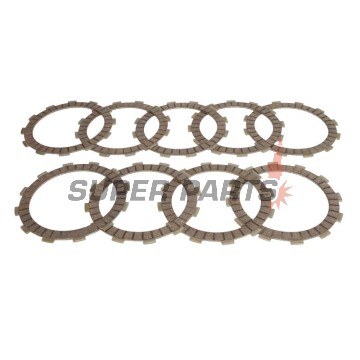 Σετ δίσκων συμπλέκτη -4 RIDE- TCS3335, Suzuki GS 1000 1980-1981, GS 1100 1984-1985, GSX 400/1100 1980-1987, GSX-R 400 1988-1995, VL 1500 1998-2008