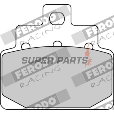 Τακάκια φρένων -FERODO- FDB2095EF, Aprilia Compay/Habana/Mojito 125 2000-2010; Aprilia Leonardo/SR 125-150 1999-2005; Aprilia Scarabeo 50-100 2000-2009