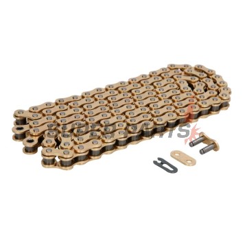 Αλυσίδα -DID- 520ERT3G&G-120, μέγεθος 520, 120 κρίκοι, off-road/motocross, χρυσή