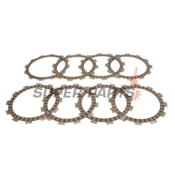 Σετ δίσκων συμπλέκτη -4 RIDE- TCS3357, Suzuki GR 650X 1983-1985, GSF 650 2005-2006/2009-2012, GSX 600F 1998-2002, GSX 750F 1998-2006