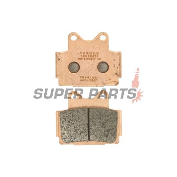 Τακάκια φρένων -FERODO- FDB386ST, Yamaha FZR 400RR, FZS Fazer 600, RD 350LC/LCF, SRX 600, TDR 250, XJ 600S Diversion 1985-2003