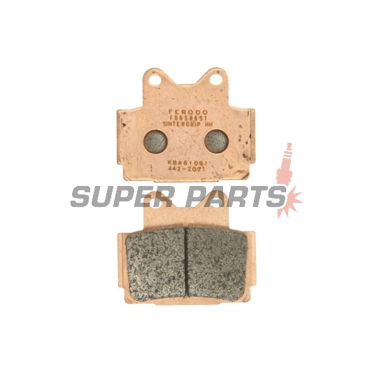 Τακάκια φρένων -FERODO- FDB386ST, Yamaha FZR 400RR, FZS Fazer 600, RD 350LC/LCF, SRX 600, TDR 250, XJ 600S Diversion 1985-2003