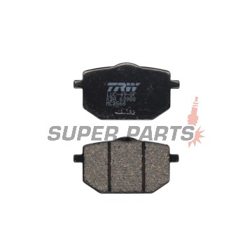 Τακάκια φρένων -TRW- MCB568, Moto Guzzi NTX 750 (1990-1993), Yamaha TT 600 (1989-1992), XT 600Z Ténéré (1985-1991)