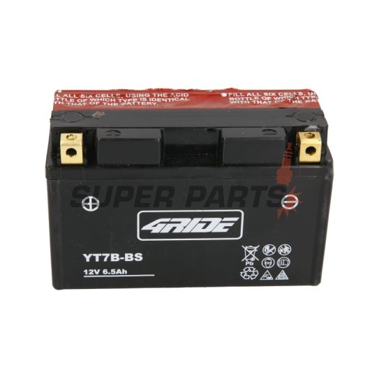 Μπαταρία -4 RIDE- YT7B-BS 4RIDE, 6Ah 12V