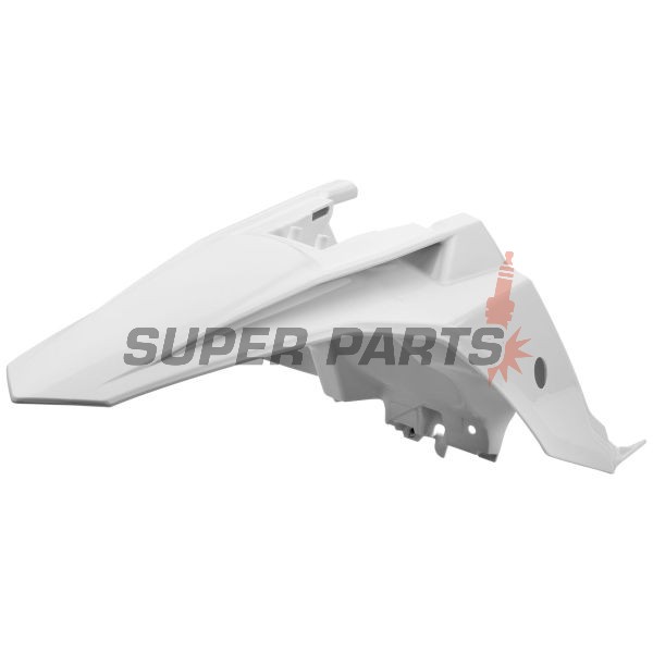 Πίσω φτερό/ουρά -POLISPORT- λευκό, KTM SX 65 2016-2023