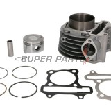 Σετ κυλίνδρου και πιστονιού -MOTORIX- 150cc (57.50mm), GY6 125/150cc, Kymco