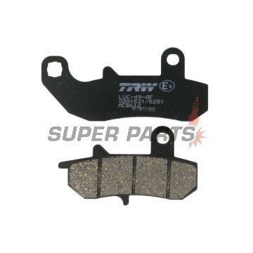 Τακάκια φρένων -TRW- MCB612, Suzuki DR/RGV - DR650/650R/650RS/650RSE/650RE/650SE, DR750/800 Big, RGV250 - 250-800cc, 1989-2017