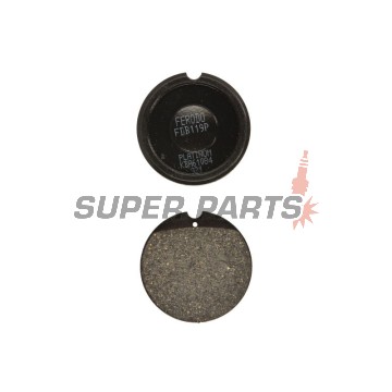 Τακάκια φρένων -FERODO- FDB119P, Honda CB 250/400F/500K/500T/550/750 Four/Supersport 1971-1978