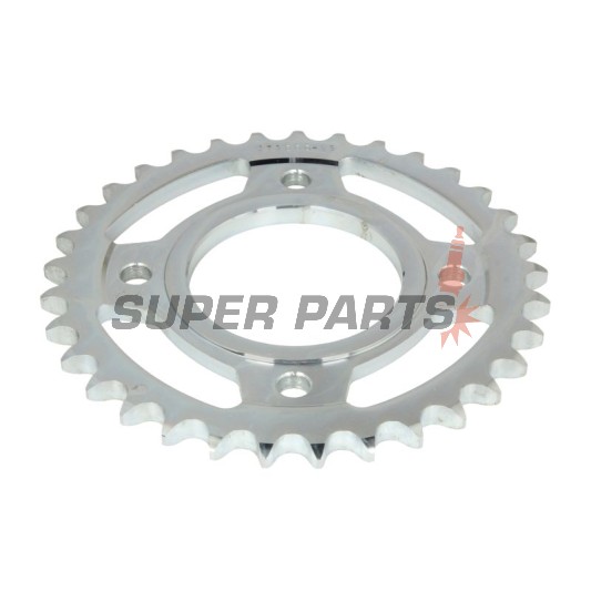 Πίσω γρανάζι -JT- JTR280,33, 33 δόντια, ατσάλινο, Honda CB 500 1975-1977
