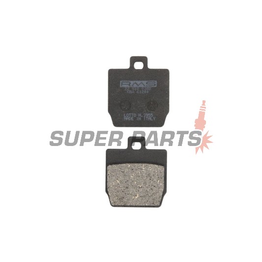 Τακάκια φρένων -RMS- 22 510 0280, MBK EW 50 2000-2002, MBK YQ (Nitro) 50 1997-2006, Yamaha EW (Slider) 50 2000-2002, Yamaha YQ (Aerox) 50 1997-2000