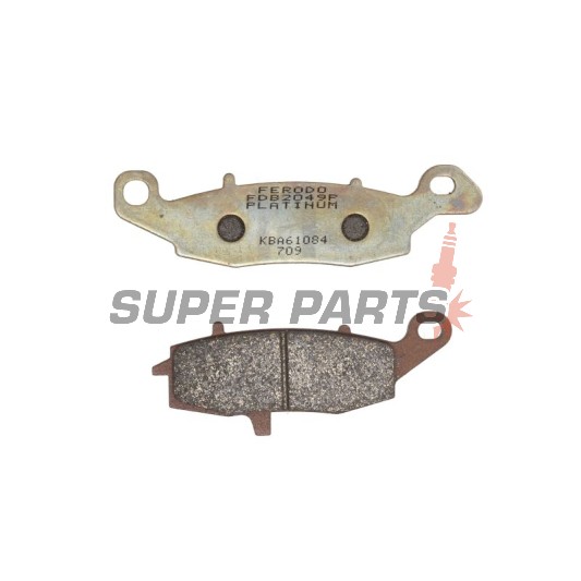 Τακάκια φρένων -FERODO- FDB2049P, Suzuki V-Strom/GS 500/Bandit/SV 650/Intruder/Marauder 500-800 1996-2012