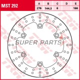 Δίσκος φρένου -TRW- MST292, 276mm, Honda CBR 125R/600F/1000F/CBX 750F/Silver Wing 400-600/Deauville 650-700/VF Magna-Interceptor/VFR 400-750/Transalp 600V/XLV 750R (1983-2016)/Triumph Tiger 900 (1993-1998)