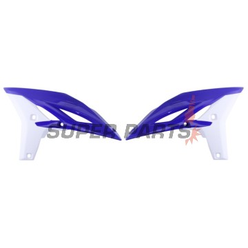 Μπροστινά πλαϊνά πλαστικά -POLISPORT- μπλε/λευκό, YAMAHA YZ 250 2010-2013