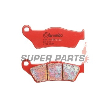 Τακάκια φρένων -BREMBO- 07BB04SP, Aprilia 125‑1000cc, Bimota 1100cc, BMW 1200‑1300cc, Cagiva 750‑900cc, CCM 600‑650cc, Ducati 620‑1260cc, Enfield 411‑500cc, Harley 500‑750cc, Husqvarna 125‑901cc, KTM 125‑1290cc, Moto Guzzi 1100‑1200cc, Triumph 800‑1200cc,