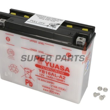 Μπαταρία -YUASA- YB16AL-A2, 17Ah 12V