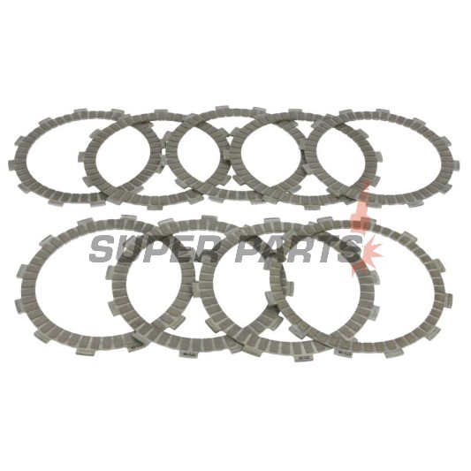 Σετ δίσκων συμπλέκτη -TRW- MCC358-9, Suzuki LT-Z400/QuadSport 400 (2005-2017)