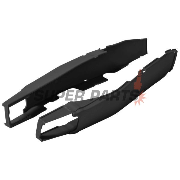 Προστατευτικά μπαλακιού -POLISPORT- μαύρα, KAWASAKI KXF 250/450 2012-2014