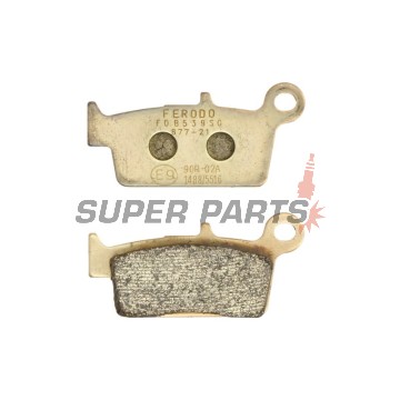 Τακάκια φρένων -FERODO- FDB539SG, Gas Gas EC/MC, Honda CR/XR, Kawasaki KLX/KX, Suzuki DR/DR-Z/RM, Yamaha YZ 125-650 1987-2012