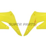 Μπροστινά πλαϊνά πλαστικά -POLISPORT- κίτρινα, SUZUKI RM-Z 250 2004-2006