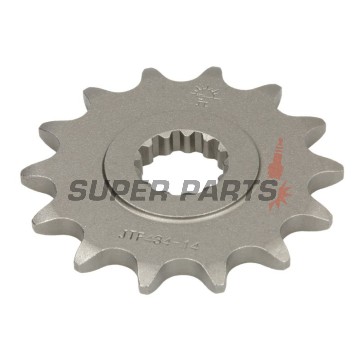 Μπροστινό γρανάζι -JT- JTF434,14, 14 δόντια, Suzuki DR 250 1982-1987, DR 400 1980-1981, DR 500 1981-1983, GF 250 1988, GN 250 1982-1999, GZ 250 1999-2000, 2004-2012, SP 370 1979-1980, SP 400 1979, TU 250 1997-2001, 2009-2019