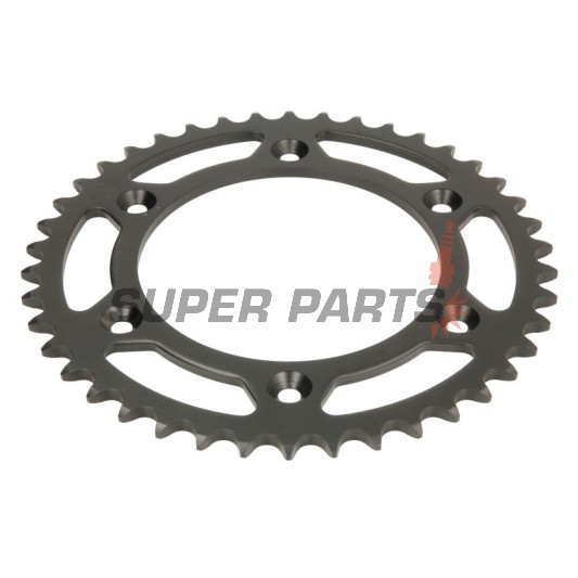 Πίσω γρανάζι -JT- JTR210,42, 42 δόντια, ατσάλινο, Betamotor RR 125 2018-2021, RR 250 2013-2021, RR 400 2013-2016, RR 450 2013-2014, Honda CR 125 1983-2007, CR 250 1984-2008, CR 500 1984-2001, CRF 150 2003-2018, CRF 230 2003-2019