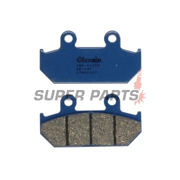 Τακάκια φρένων -BREMBO- 07HO2307, Honda CBR/NX 650/RS/VFR/VTZ/XL (1986-1994)