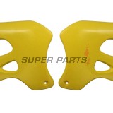 Μπροστινά πλαϊνά πλαστικά -POLISPORT- κίτρινα, SUZUKI RM 125/250 1996-1998