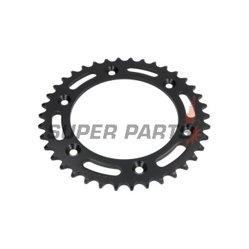 Πίσω γρανάζι -JT- JTR897,38, 38 δόντια, ατσάλινο, Husaberg FC 350 1996, FC 400 1996-1999, FC 450 2004-2006, FC 501/600 2000, FC 550 2003-2008, FE 250 2013, FE 350 1996, FE 390 2010-2012, FE 400 2000-2003, FE 450 2004-2013, FE 501 2000, 2013