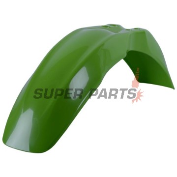 Μπροστινό φτερό Supermoto -POLISPORT- πράσινο, KAWASAKI KX 65/85 2000-2023