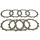 Σετ δίσκων συμπλέκτη -TRW- MCC423-8, Yamaha BT1100 Bulldog (2002-2006), WR250/400F/450F (1998-2020), XV750/1000/1100 Virago & TR1 (1981-1999), XVS1100 Drag Star (1999-2007), YZ250/450F/450FX (1994-2020)