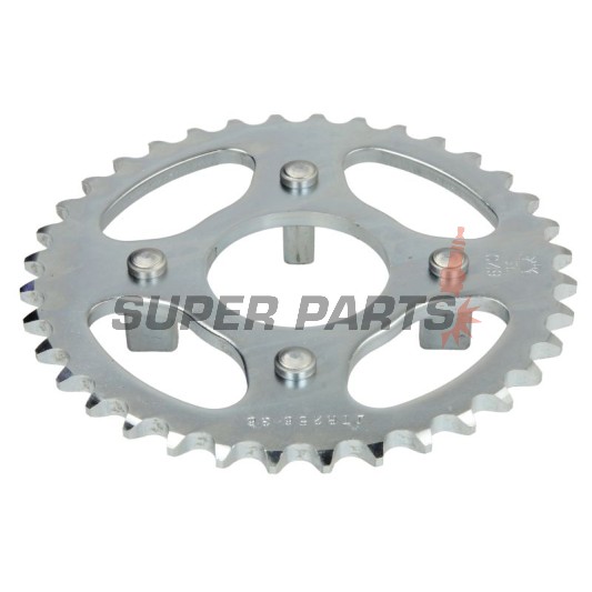 Πίσω γρανάζι -JT- JTR256,36, 36 δόντια, ατσάλινο, Honda ATC 70 1976-1985, C 50 1970-1975, CB 50 1975-1982, CF 50 1979-1996, CT 70 1991-1994, ST 50 1988-1991, ST 70 1990-1996, XR 80 1979-1983
