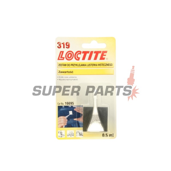 Κόλλα -LOCTITE- για καθρέφτες και κρύσταλλο, 0,5ml