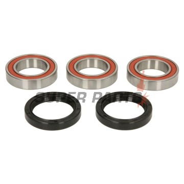 Σετ ρουλεμάν τροχού -ATHENA- Aprilia RXV 450/550 2006-2011, SXV 450/550 2006-2011, Kawasaki KLX 450 2008-2019, KX 125 2003-2008, KX 250 2003-2019, KX 450 2006-2018, KXF 250 2004-2010, Suzuki RM-Z 250 2004-2006, YZ 450 2009-2019