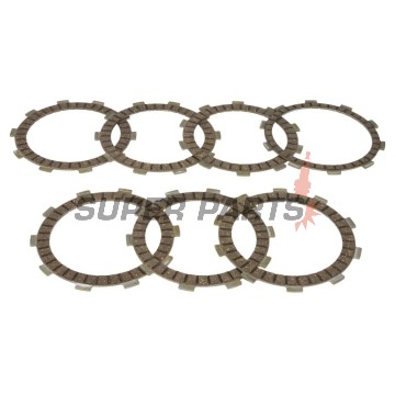 Σετ δίσκων συμπλέκτη -4 RIDE- TCS1140, Honda CB 350 1986-1988, Honda CB 400 1974-1981, Honda CM 400 1978-1985, Honda CMX 450 2000, Honda XL 500 1980-1982