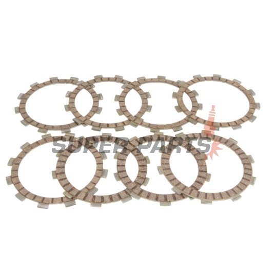 Σετ δίσκων συμπλέκτη -FERODO- FCD1202, Yamaha YFM250/250R Raptor (2008-2013)