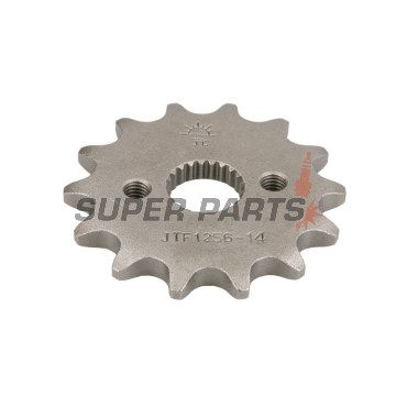 Μπροστινό γρανάζι -JT- JTF1256,14, 14 δόντια, Honda CR 80 2003-2004, CR 85 2003-2007, CRF 50 2004-2016, CRF 70 2004-2012, XR 50 2000-2004, XR 70 2000-2003