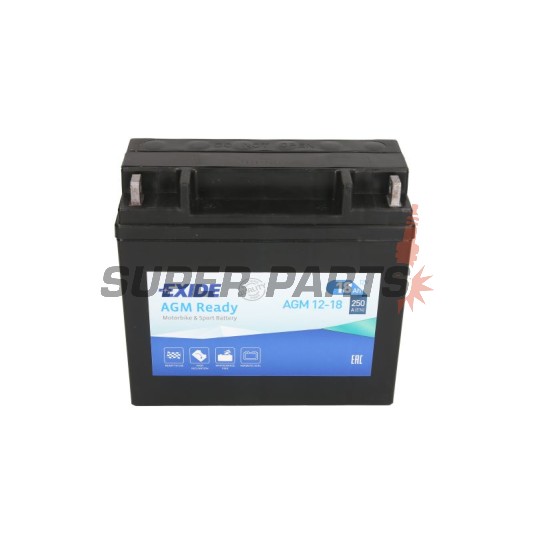 Μπαταρία -EXIDE- AGM12-18, 18Ah 12V