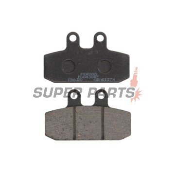 Τακάκια φρένων -FERODO- FDB438EF, Aprilia Atlantic/Scarabeo/Sportcity 125-500, Leonardo 250-300, Tuareg 125-600, Cagiva Blues/Mito/Roadster 50-200, Gilera Dakota/ER/XRT 125-600, Honda NSR/CRM/XL 125, Malaguti Spider Max 500, Peugeot Speedake 50, Sachs Roa