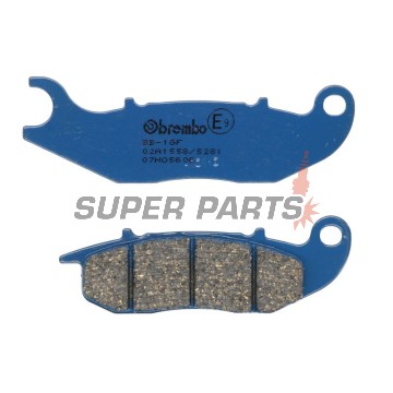 Τακάκια φρένων -BREMBO- 07HO5606, Honda CBR 125R/ANF 125 Innova (2004-2012)