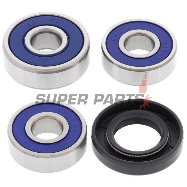Σετ ρουλεμάν τροχού -ALL BALLS- Kawasaki KLX 125 2003-2006, Suzuki DR-Z 125 2003-2016