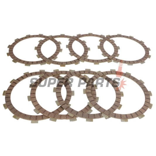 Σετ δίσκων συμπλέκτη -FERODO- FCD0416, Kawasaki VN 1500-1600 (1988-2008), Suzuki VZ Marauder 1600 (2004-2005)