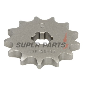 Μπροστινό γρανάζι -JT- JTF428,13, 13 δόντια, Suzuki DR-Z 70 2008-2015, JR 80 1982-2004, RM 80 1979