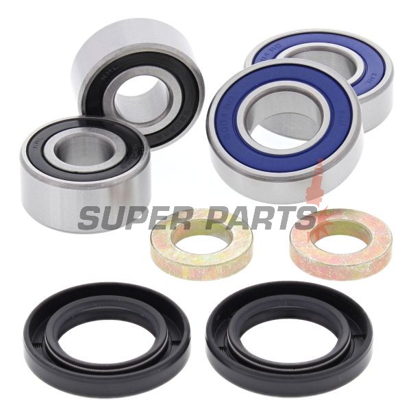 Σετ ρουλεμάν τροχού -ALL BALLS- Suzuki LT 230 1985-1993, LT 250 1985-1992, LT 500 1987-1990, LT-R 450 2006-2011, LT-Z 250 2004-2009, LT-Z 400 2003-2014, Yamaha YFB 250 1995-1998, YFM 250 1989-1991, 2001-2013, YFM 350 1987-2013