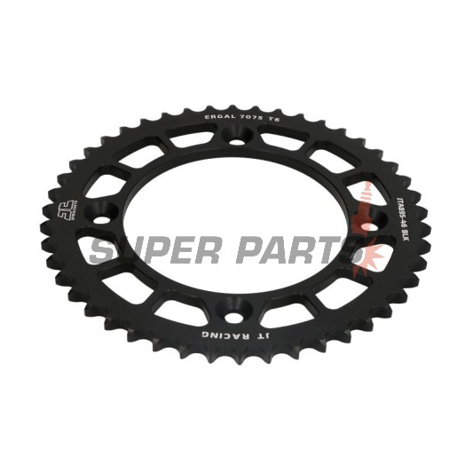 Πίσω γρανάζι -JT- JTA895,46BLK, 46 δόντια, μαύρο, αλουμινίου, Husqvarna TC 85 2015-2023, KTM SX 85 2004-2018, 2021-2023, XC 85 2008-2009