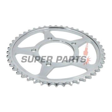 Πίσω γρανάζι -JT- JTR829,46, 46 δόντια, ατσάλινο, Suzuki GSF 600 1994-2004, GSF 650 2005-2006, GSX 600/750 1989-2006, GSX-R 1100 1986-1988, GSX-R 400 1988-1989, GSX-R 600 1992-1993, GSX-R 750 1985-1990, RF 600 1993-1997, VZ 800 1997-2004